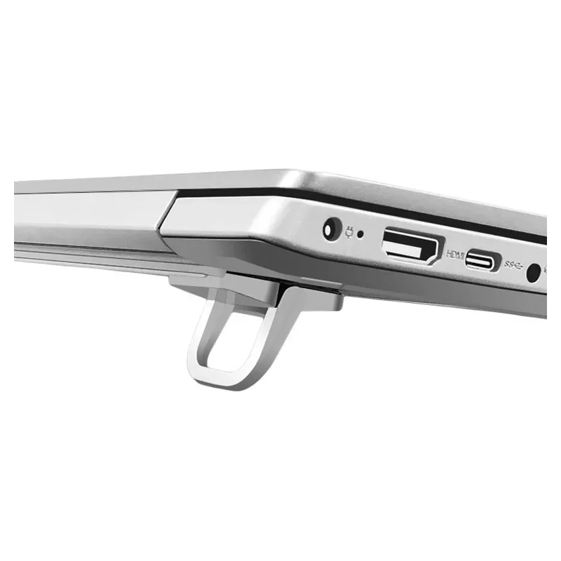 2pcs/Set Laptop Stand for Computer Keyboard Stand Riser Aluminum Mini Portable Laptop Stands for Notebook