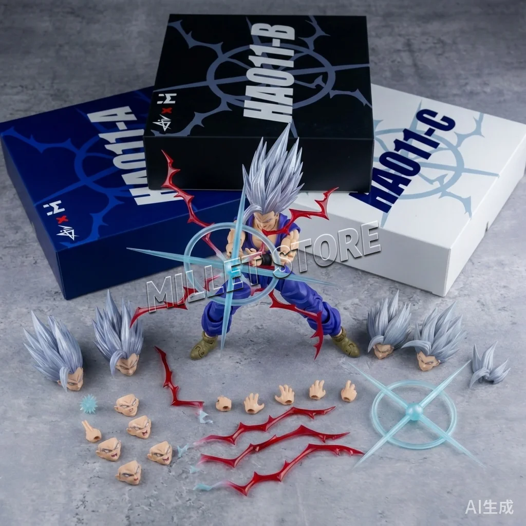 

Набор аксессуаров для головы персонажа HM&AIR Studio Dragon Ball SHF Son Gohan HA011-A / HA011-B / HA011-C Beast Gohan, подарочный набор, игрушка