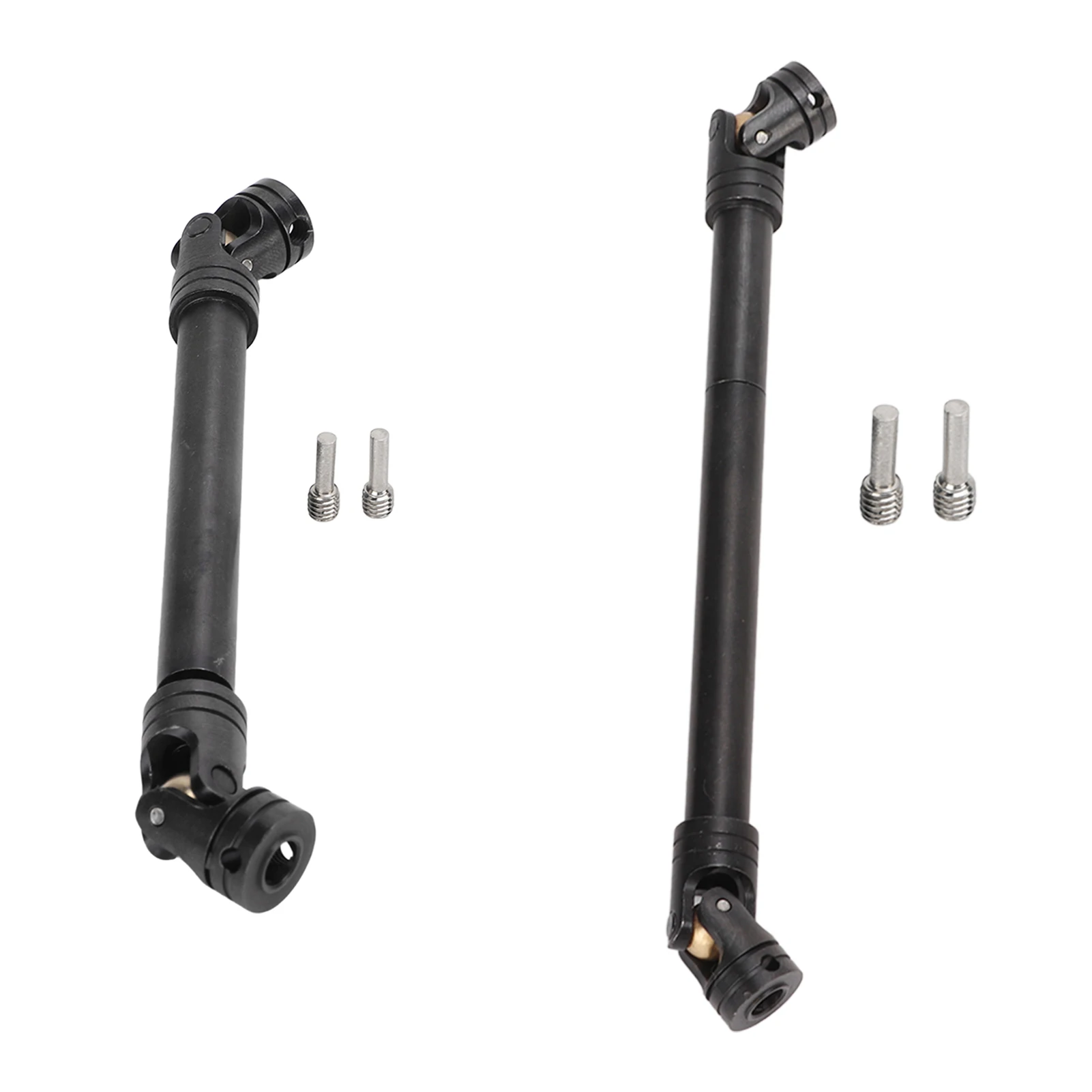 

RC Universal Drive Shaft Adjustable Steel RC Splined Drive Shaft RC Drive Shaft with Screws for 1/10 Remote Control Car