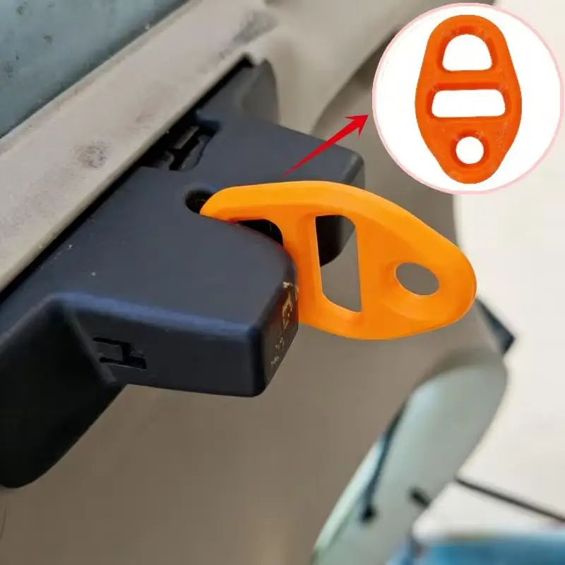 Rear Trunk Boot Fastener Hook 4PCS Durable Tie Down Ring Loop for Car Cargo Floor Vacation Packing Solution