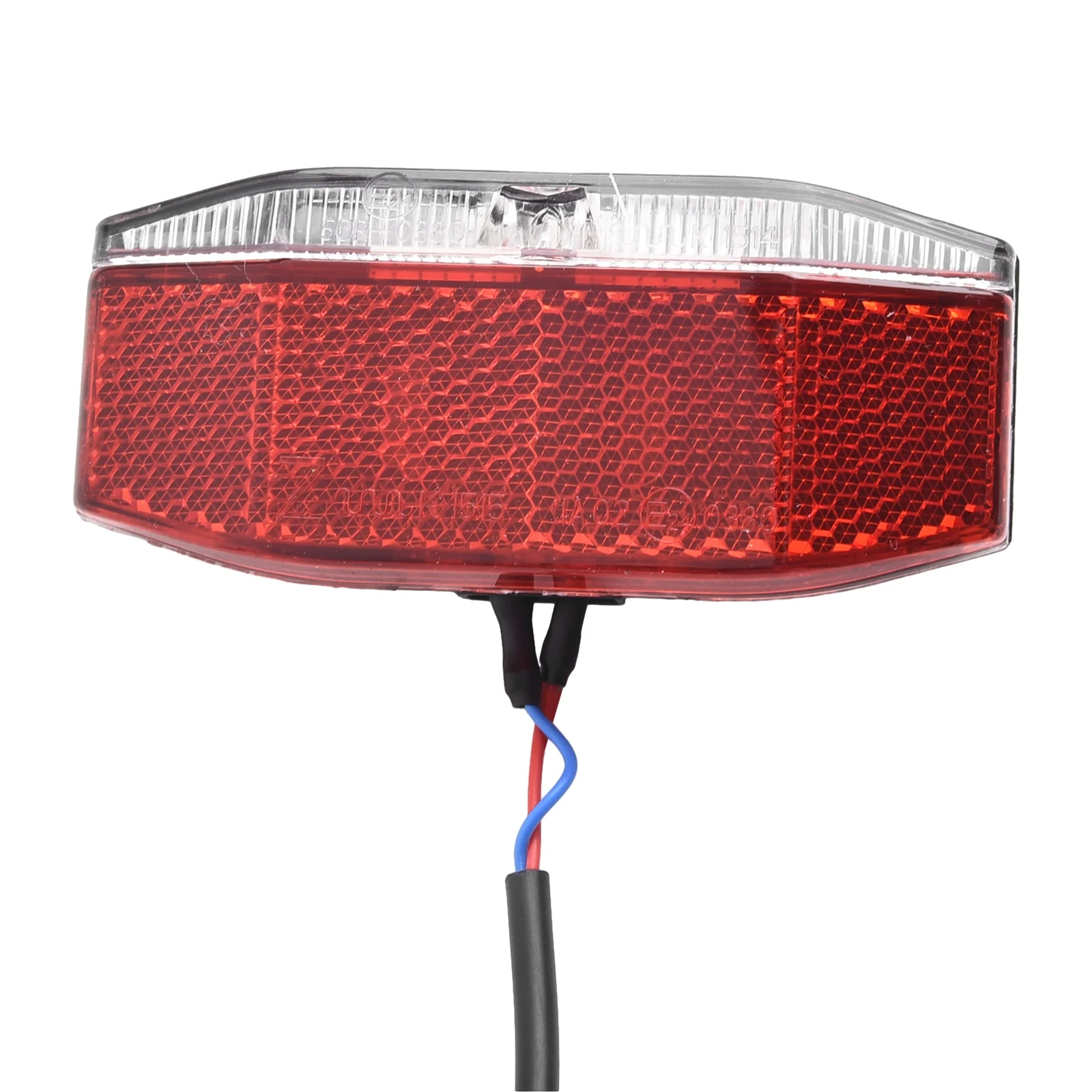 LED Rear Light for E-Bike Supporting 6V 12V 24V 36V 48V Power Inputs and Engineered with 180-Degree Light Dispersion