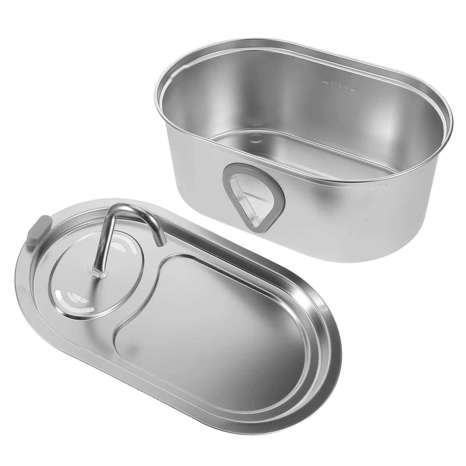 

Stainless Steel Cat Water Fountain 3.5L Silent USB Automatic Pet Water Dispenser Fountain for Cats Small Dogs Healthy Hydration