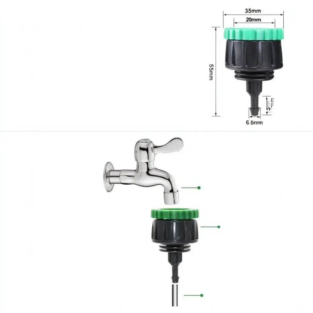Garden Irrigation Hose Connector 812 Capillary Pipe Adapter Quick Water Faucet Fitting Watering System Parts For Aodes