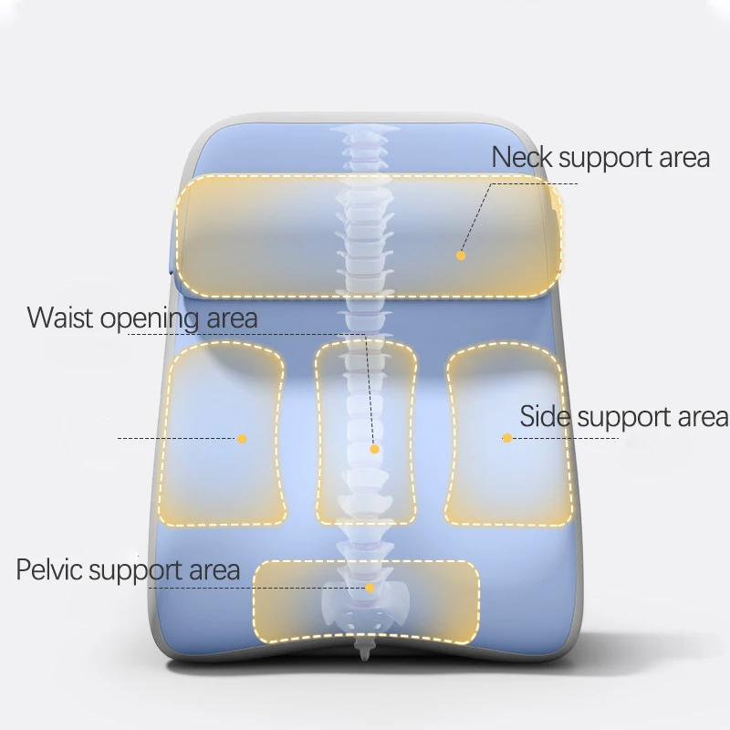 Wedge Reading Pillow for Bed Cushion with Arms for TV, Books, Nursing,Back - Bed Pillow for Sitting Up in Comfort,Plush Backrest