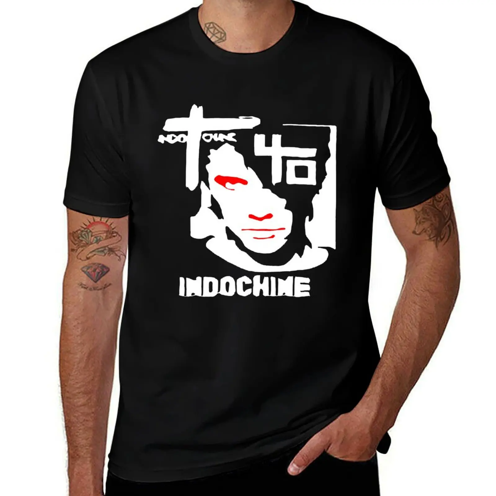 

Original of indochine T-Shirt cotton t shirt man cotton t shirts high quality t shirts for man graphic vintage T-Shirt