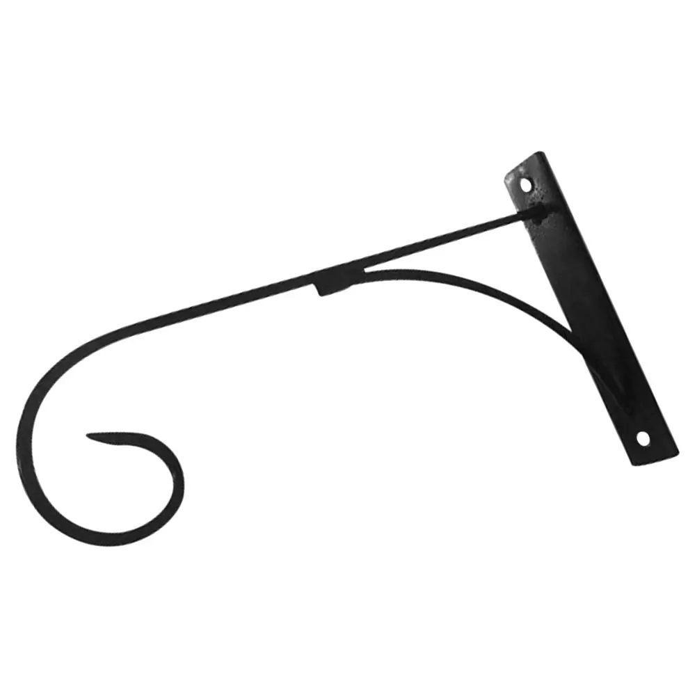

Wall Mounted Hanging Basket Rack Plant Hanger Iron Garden Flower Pot Holder Minimalist Home Decor Room Bathroom Kitchen