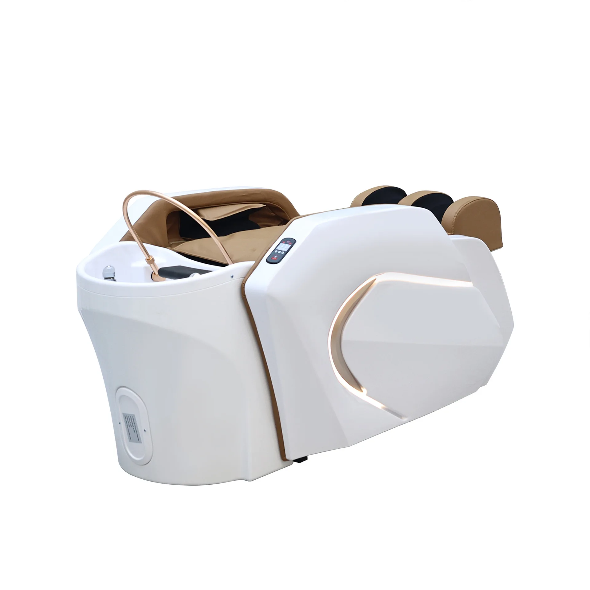 Intelligent electric massage shampoo bed Automatic water circulation fumigation head treatment bed Hair salon