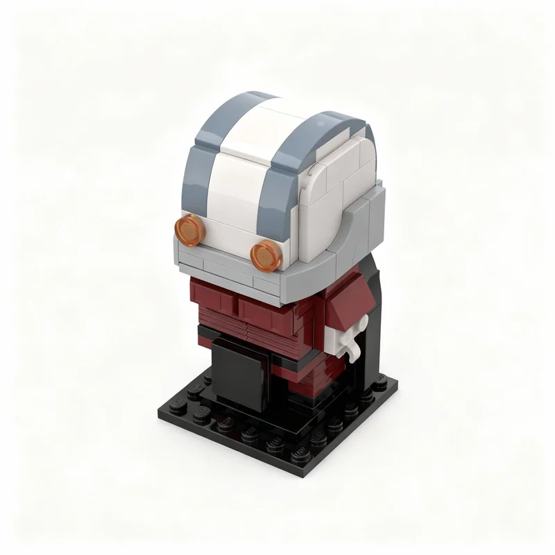 140pcs MOC Brickhead Darth Malak BrickHeadz Model Building Blocks Christmas Gift Construction Toy Assemble DIY Craft Collection