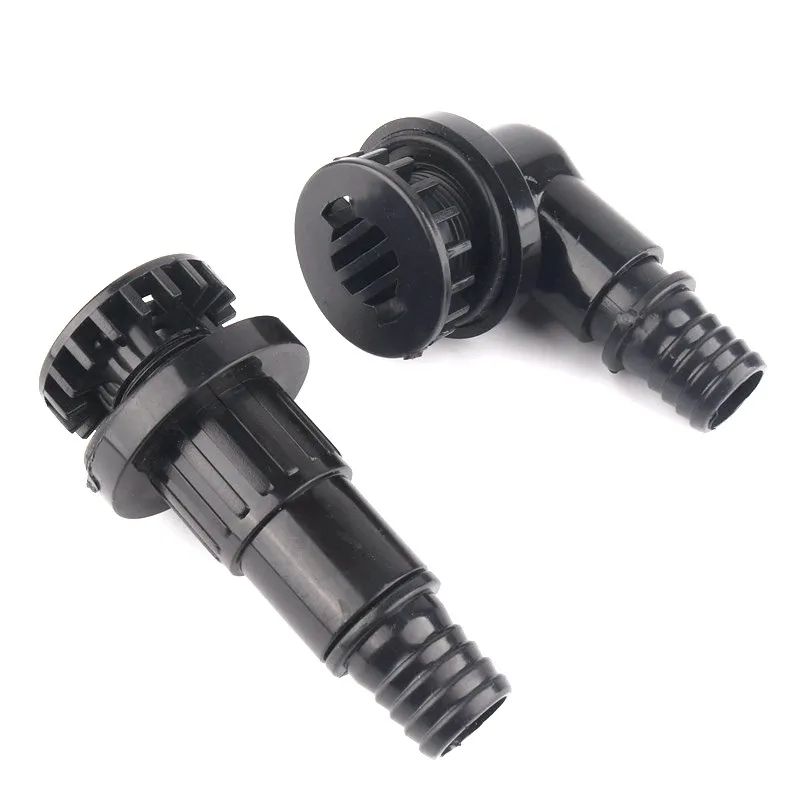 1pc 20mm Aquarium Fittings Fish Tank Direct Elbow Water Drainage Aquatic Pet Socket PVC Pipe Drain Connectors Hose Joint