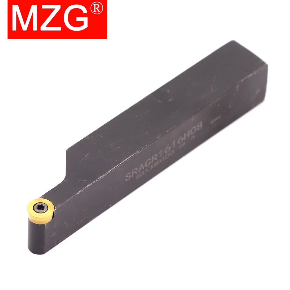 MZG 20mm 25mm SRACR 20 16 CNC RCMT Carbide Inserts Turning Arbor Lathe Cutter Bar External Boring Tool Clamped Steel Toolholder