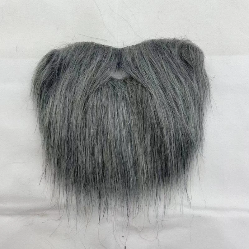 Y5GC Fake Beard Costume Halloween Mustache Costume Christmas Cosplay Costume Beard Festival Party Supplies for Kids Adults