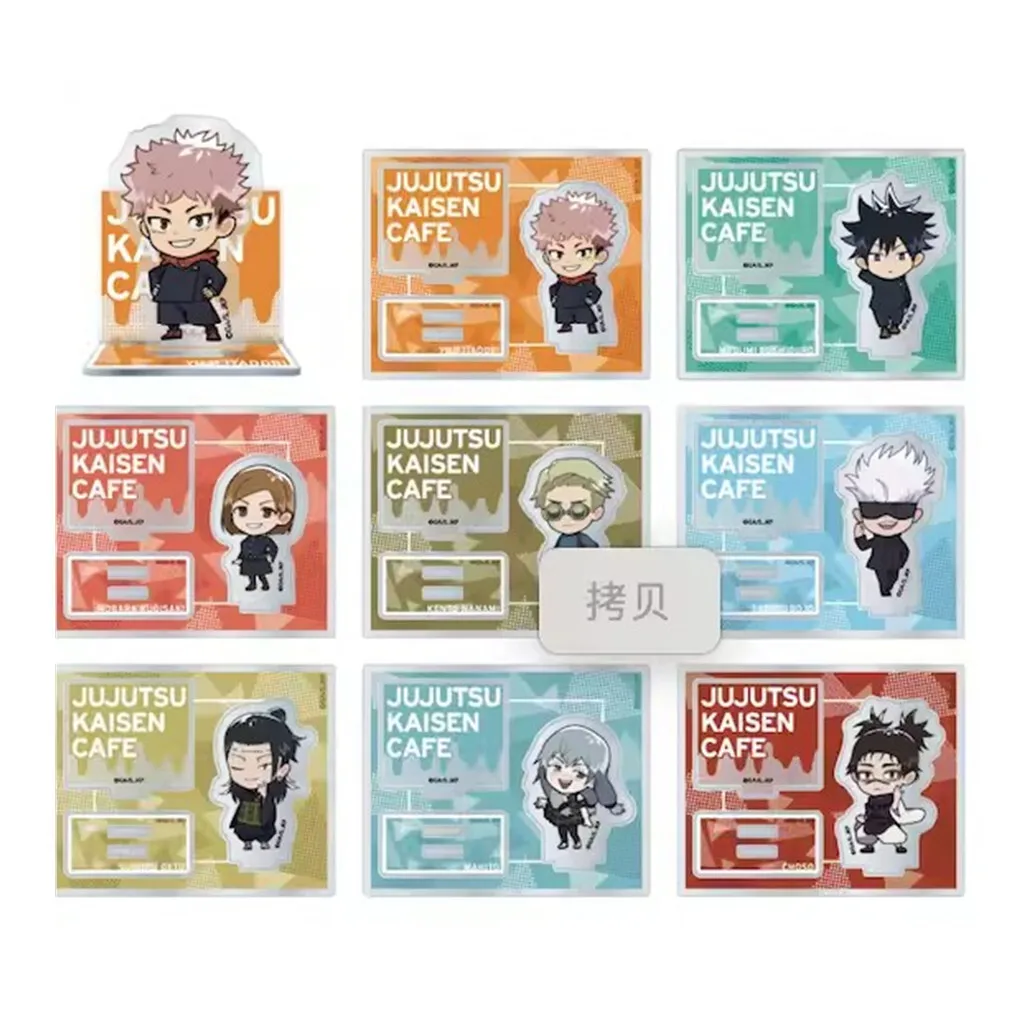 Anime Yuji Satoru Maki Nobara Megumi Game 2 Acrylic Stand Doll Mini Figure Model Plate Cosplay Toy For Gift