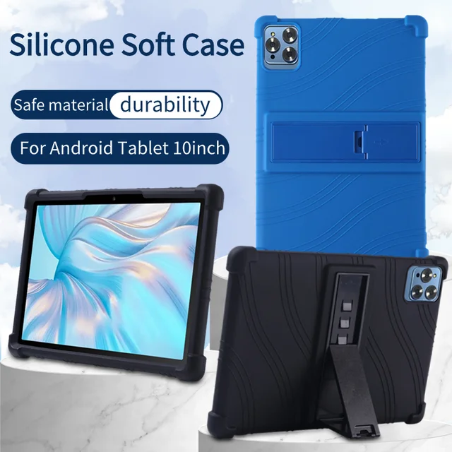 Do tabletu z systemem Android 10 cali, najnowszy tablet z systemem Android 13 2024, silikonowe etui ochronne pogrubione zapobiegające upadkom miękkie