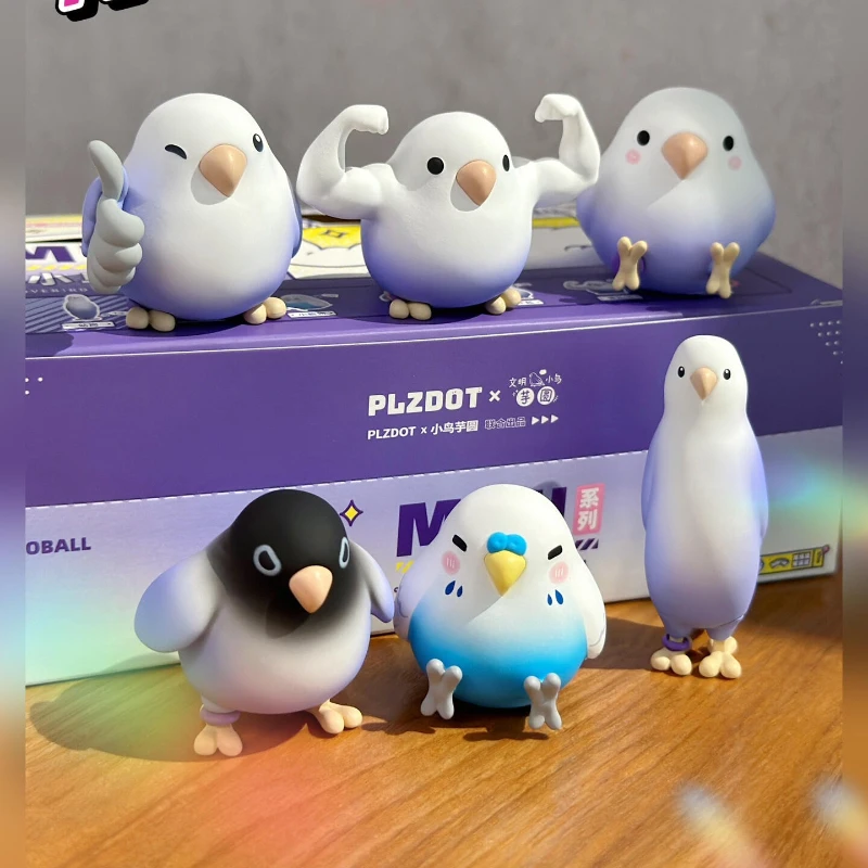 

Маленькая птичка, шарики Таро, мини-серия, слепая коробка, игрушки, загадочная коробка-сюрприз, декор для стола, куклы, кавайная птица, аниме-фигурки, подарок на день рождения