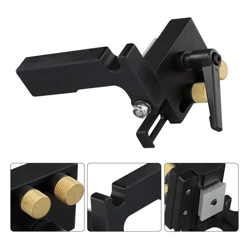 @@AB07 Hot Use For T-Slot Rail Stopper, For Mitre Rail Stop, Stop For T-Slot For Slides, Woodworking Tool Limitation