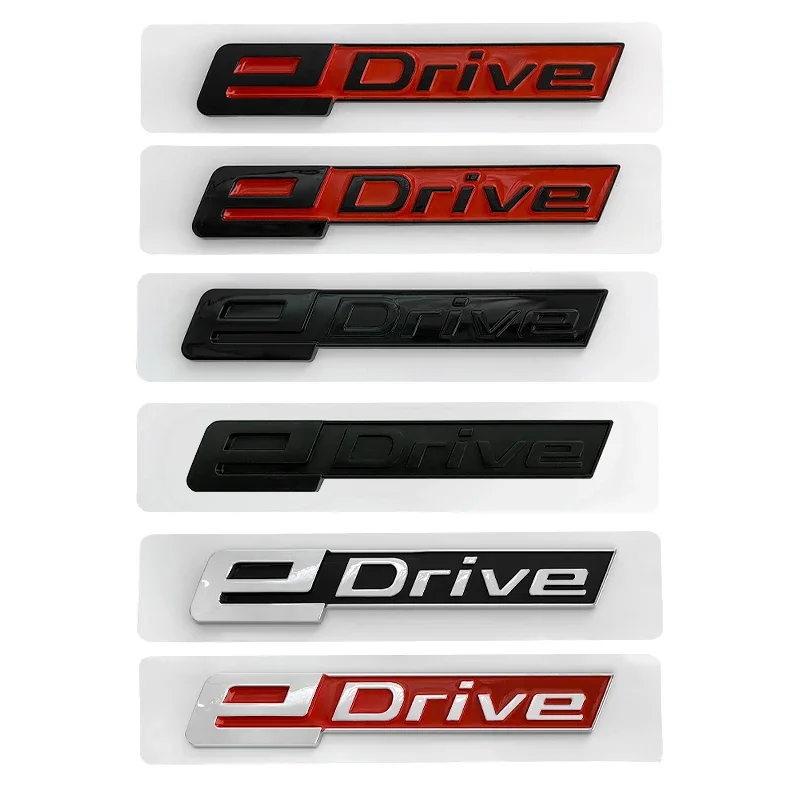 ABS Car Letter Sticker Rear Trunk Decals for BMW eDrive Letters X1 X2 X4 E36 E46 E90 F34 F35 G20 G21 G60 G68 F15 G05 U06 E30 E91