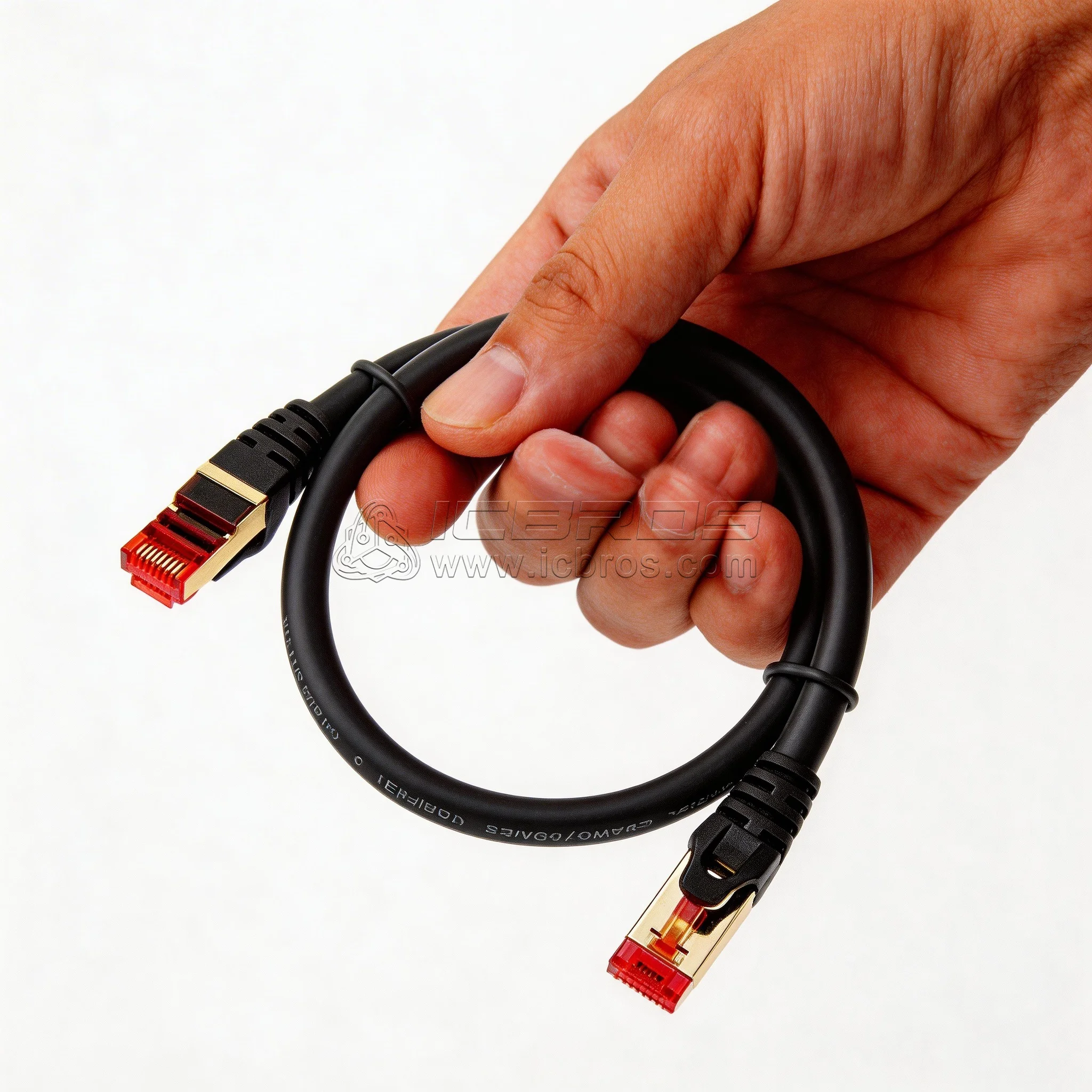 5pcs CAT7 10G SSTP Engineering Grade Double Shielded RJ45 Connection Wire For Class 7 Ethernet Cables Has Passed The Test