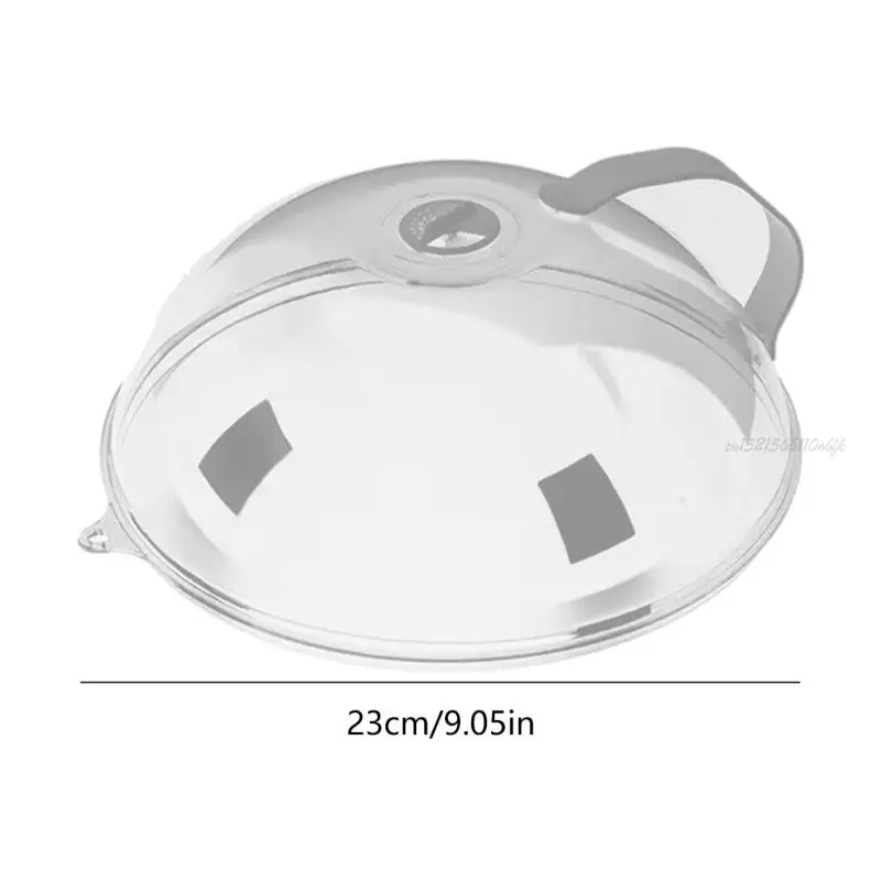 27RB Микроволновая пищевая крышка прозрачная пластина Крышка прозрачная микроволновая печь с высокой термостойкой подходящая для