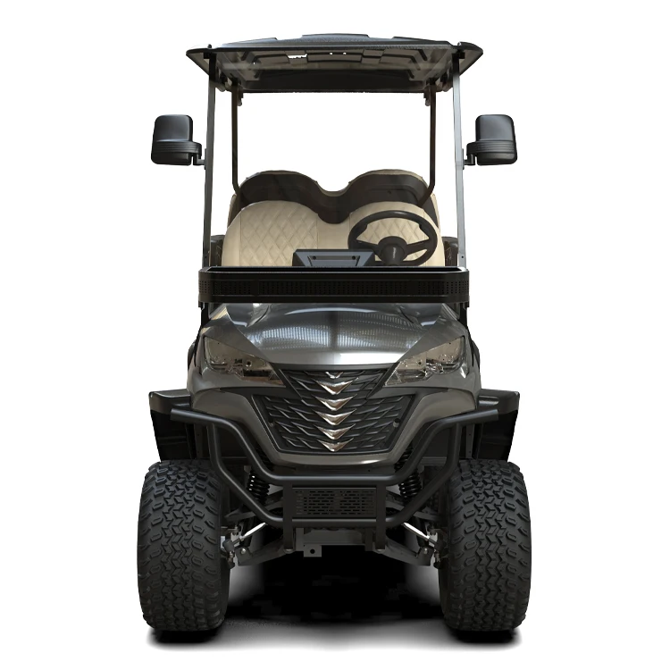4 Seater Electric Golf Cart 72V 5KW Lithium Battery Utility Vehicle CE Certified for Resort Community Transportation