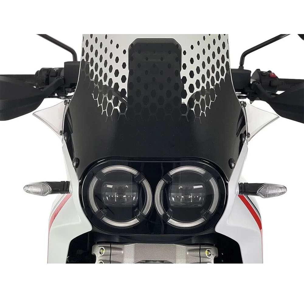 Motorcycle Accessories Side Spoiler Wind Deflector Fairing Cover fuel tank deflector Guard For Ducati DesertX Desert X 2022 2023