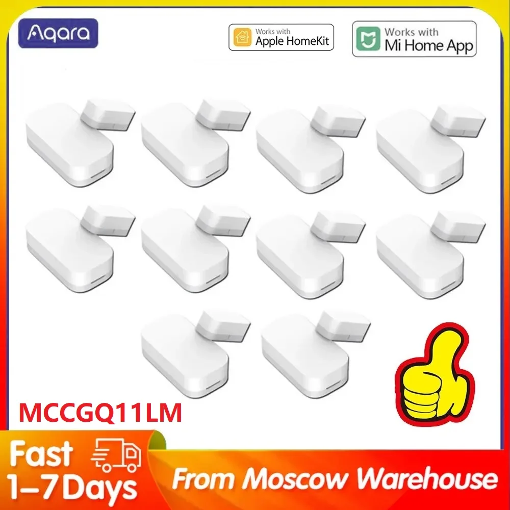 Wholesale Aqara Door Window Sensor ZigBee Wireless Connection Smart Door Sensors MCCGQ11LM Work With XiaoMi Home HomeKit APP