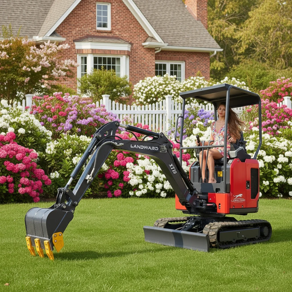 

Hydraulic Crawler Garden Digger Mini Excavator 2500kg Multifunctional Bagger Manufacturer Cheap New Crawler Excavators Customize