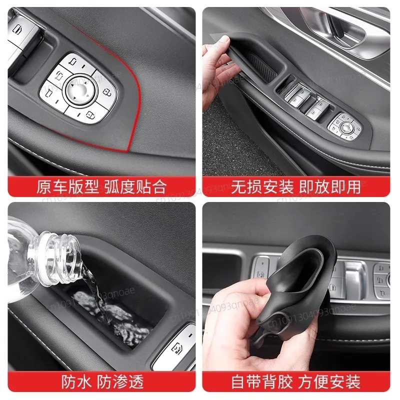 لشيري تيجو 8 برو 8 PLUS 2022-2025 سيارة مركز التحكم والعتاد شيفتر سيليكون حماية حصيرة الداخلية كوب ماء منصات المضادة للانزلاق