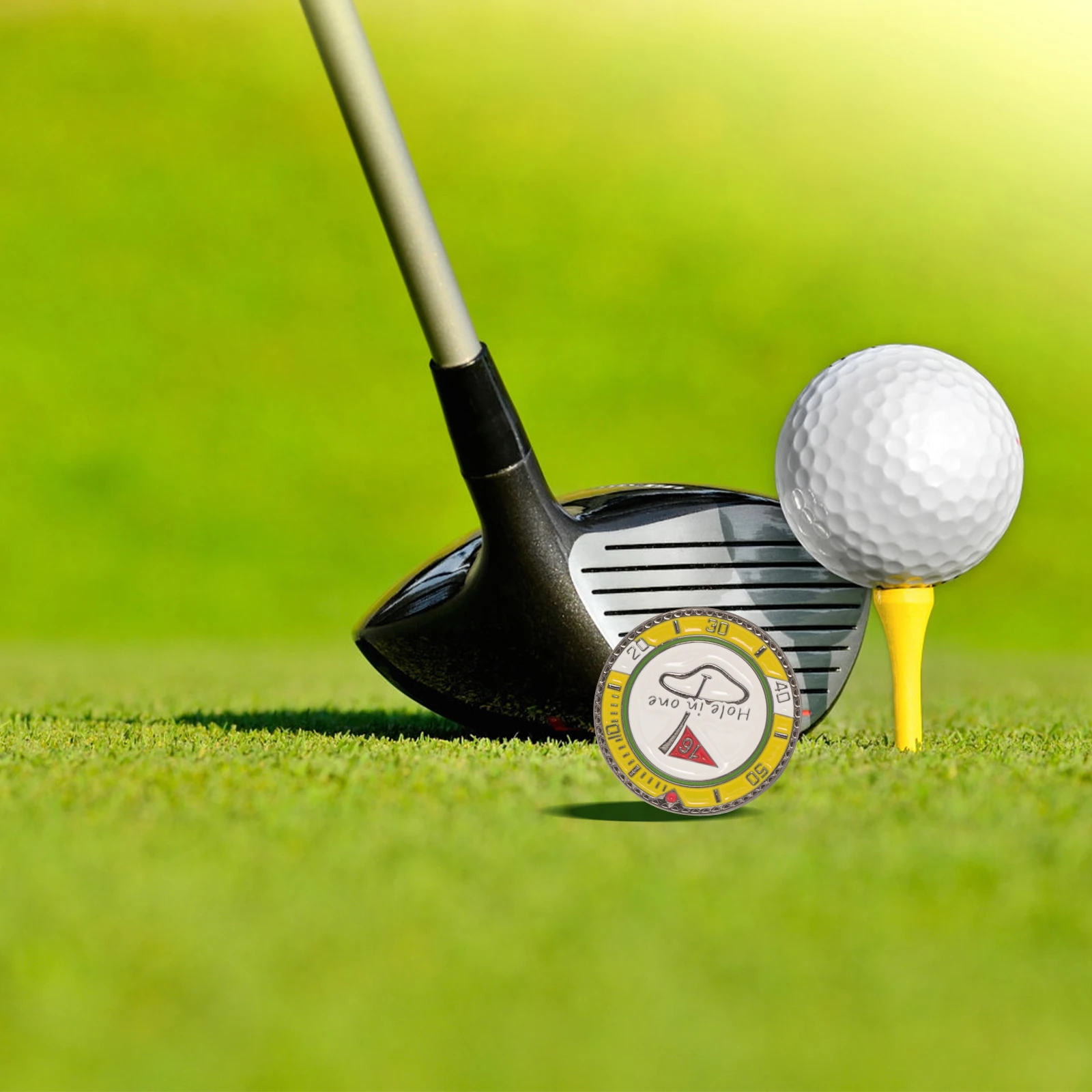 

Golf Ball Marker Tool Practical Safe Non-Deformable ABS Material Portable Golf Ball Positioning Tools for Men Outdoor Supply