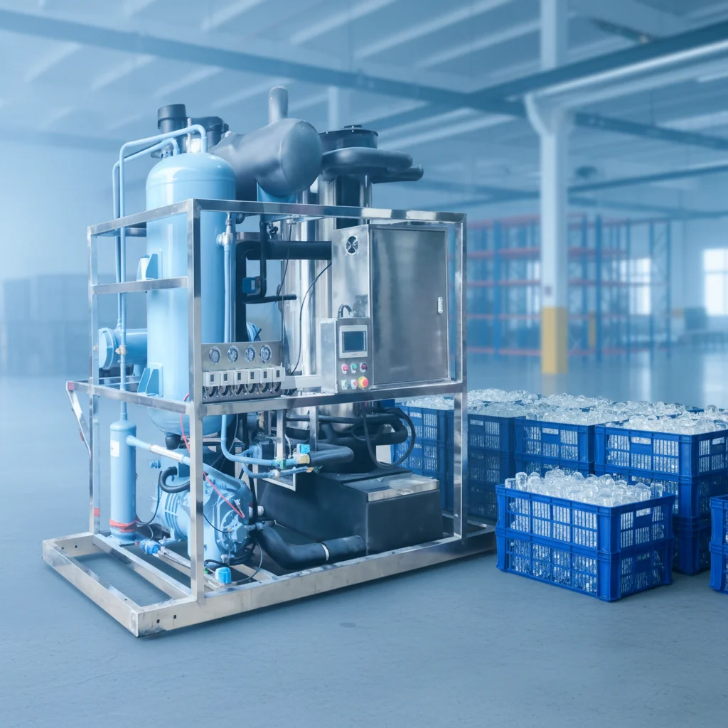 Top Manufacturer Factory Price 5Ton Tube Ice Plant Ice Machine Parts Solution for Indonesia