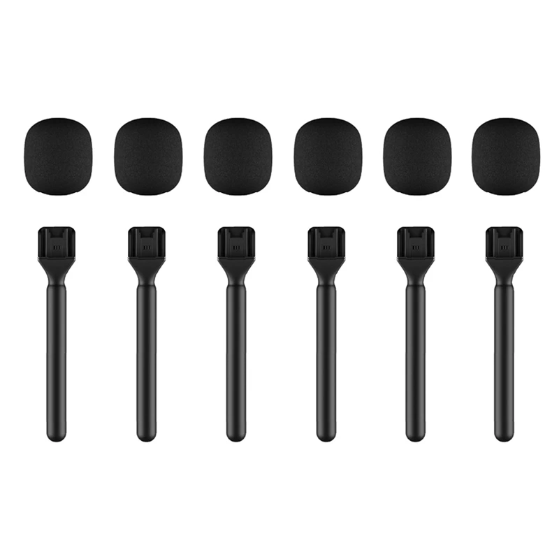 

New-6X Interview Microphone Handheld Adapter For Rode Wireless Go/Goii/DJI Mic/Relacart/Wireless Transmitter