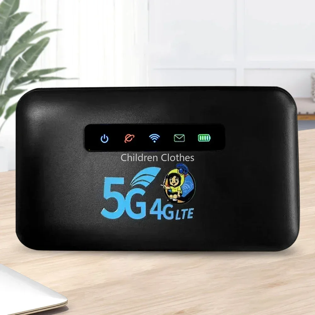 4G/5G Mobiele WIFI Router 150Mbps 4G LTE Draadloze Router met Sim-kaartsleuf Draagbare Pocket MiFi Modem Auto Mobiele Wifi Hotspot - afbeelding 2