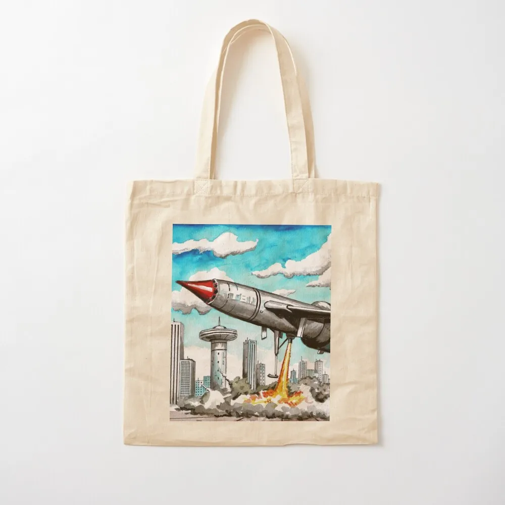 Thunderbird 1 from Thunderbirds Tote Bag supermarket folding bag Cloth bags hand bags Women's shopping bag