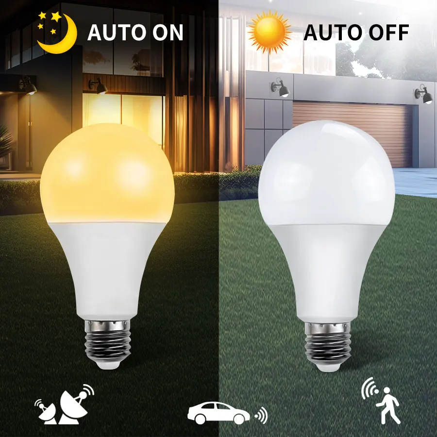 

E27 Radar Sensor LED Light Bulb 10W 15W 20W 25W Motion Detection Lamp Working in Night Darkness Lampada Auto ON/OFF AC 85-265V
