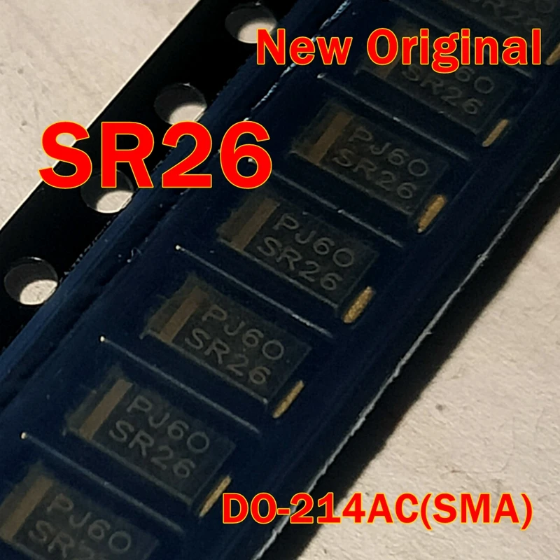 10pcs to 1000pcs New Original SR26 DO-214AC(SMA)