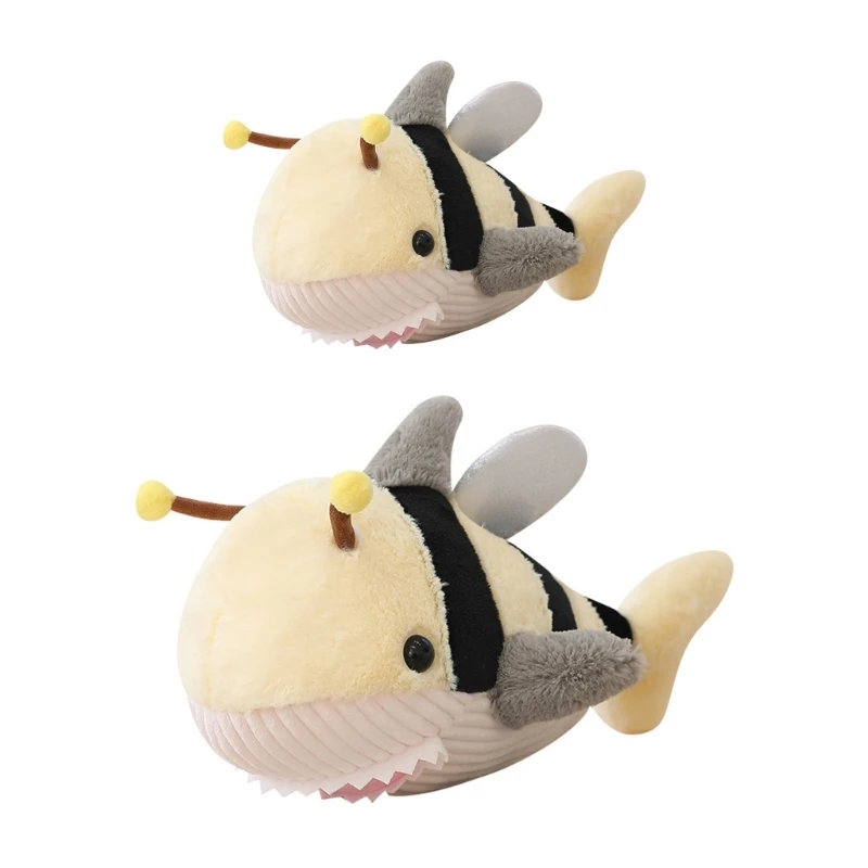 

Shark Stuffed Animal Shark Combination Toy Soft Comfortable Shark Early Education Toddler Toy