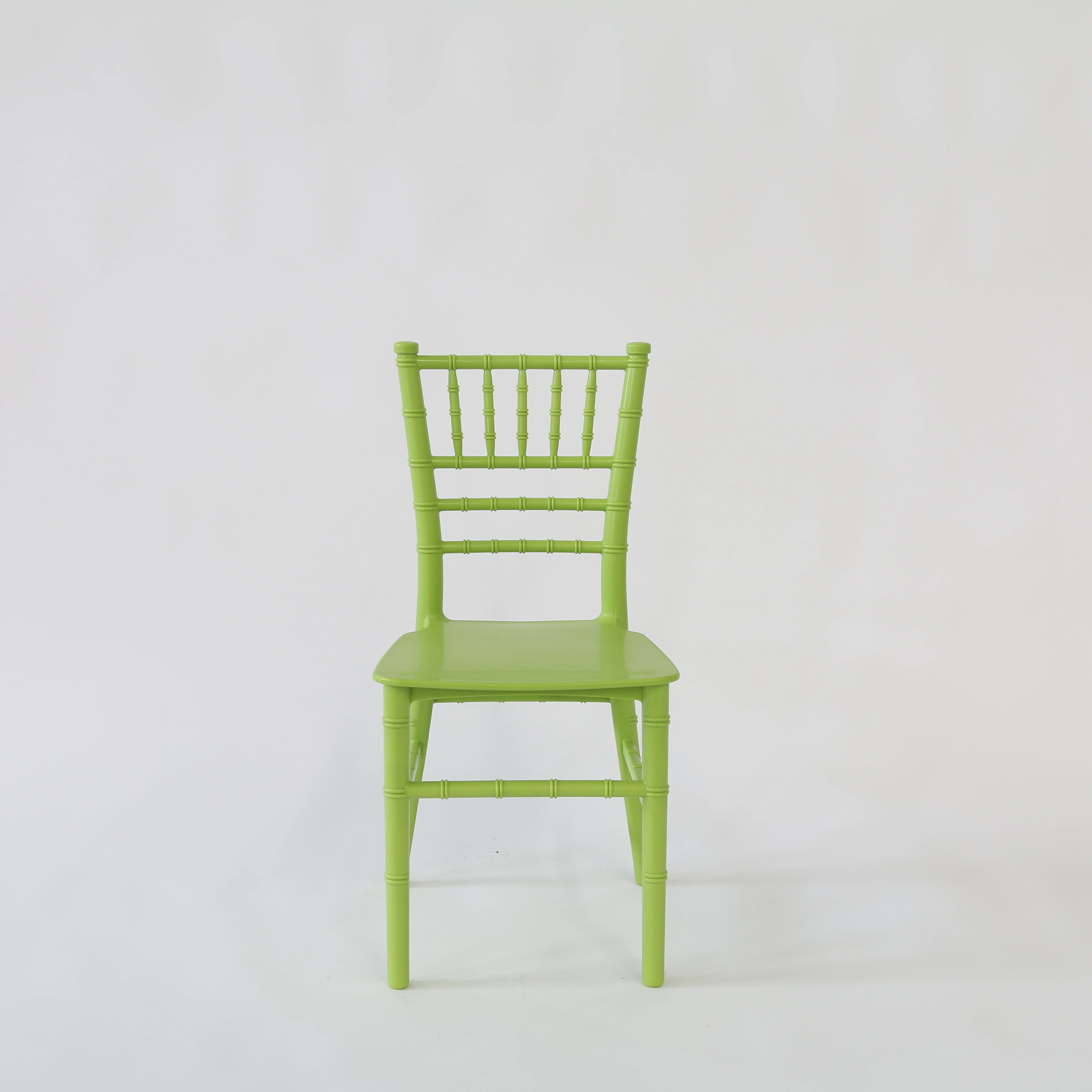 卸売-格安-プラスチック製-pp-グリーン-イベント用-キアヴァリ-キッズチェア-屋外イベント・式典用