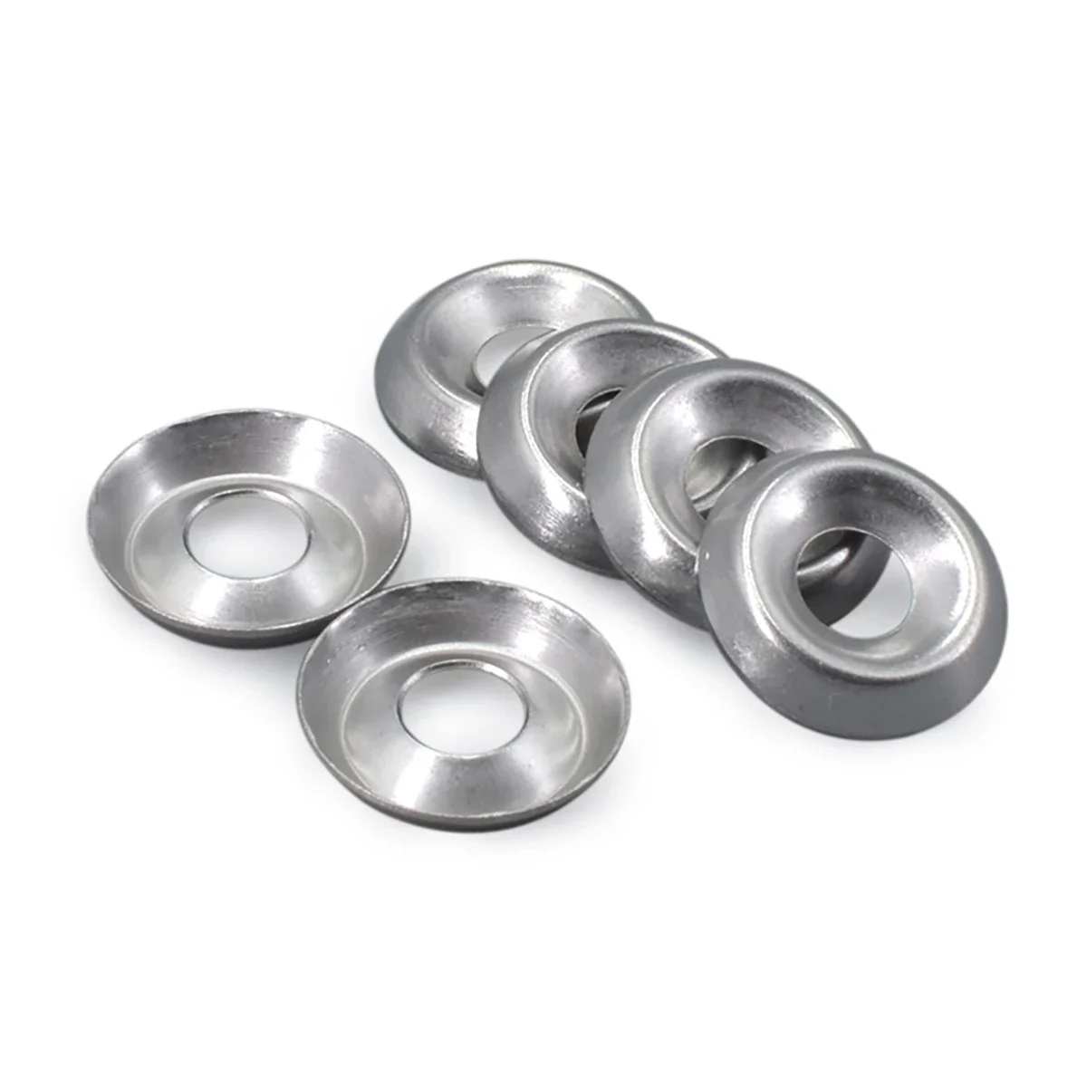 304 SS Concave-Convex Gasket,Countersunk Hollow Bowl-Shaped Decorative Gasket