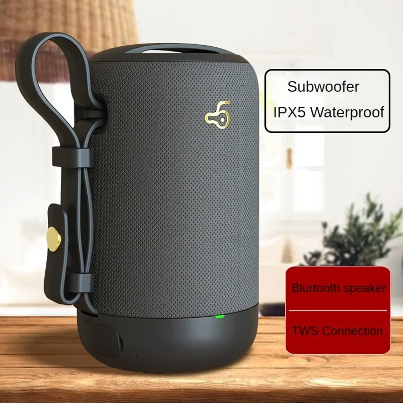 

Wireless Bluetooth Speaker with Large Volume Convenient Portable Outdoor Waterproof Card Subwoofer Home Computer Audio