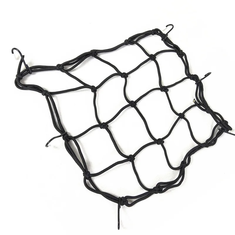 1pc Fuel Tank Net Mesh Motorcycle Tank Net 30*30CM Accessory Fuel Helmet Luggage Mesh Motorcycle Scooter Black