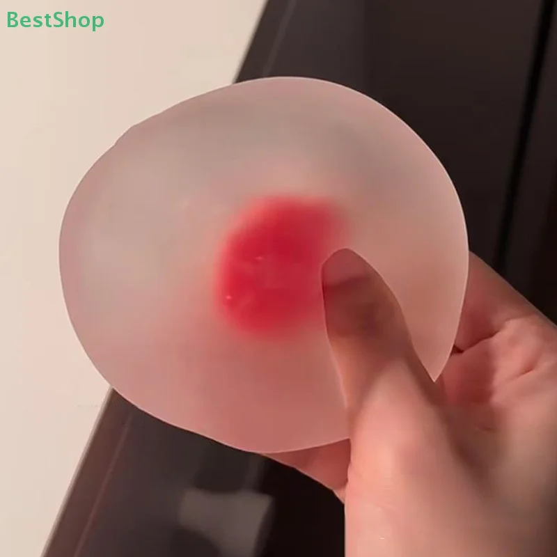 ★★★Strawberry Mochi Squeeze Toys  Rebound Stress Relief Toy For Relieve Stress and Vent Anger ﻿