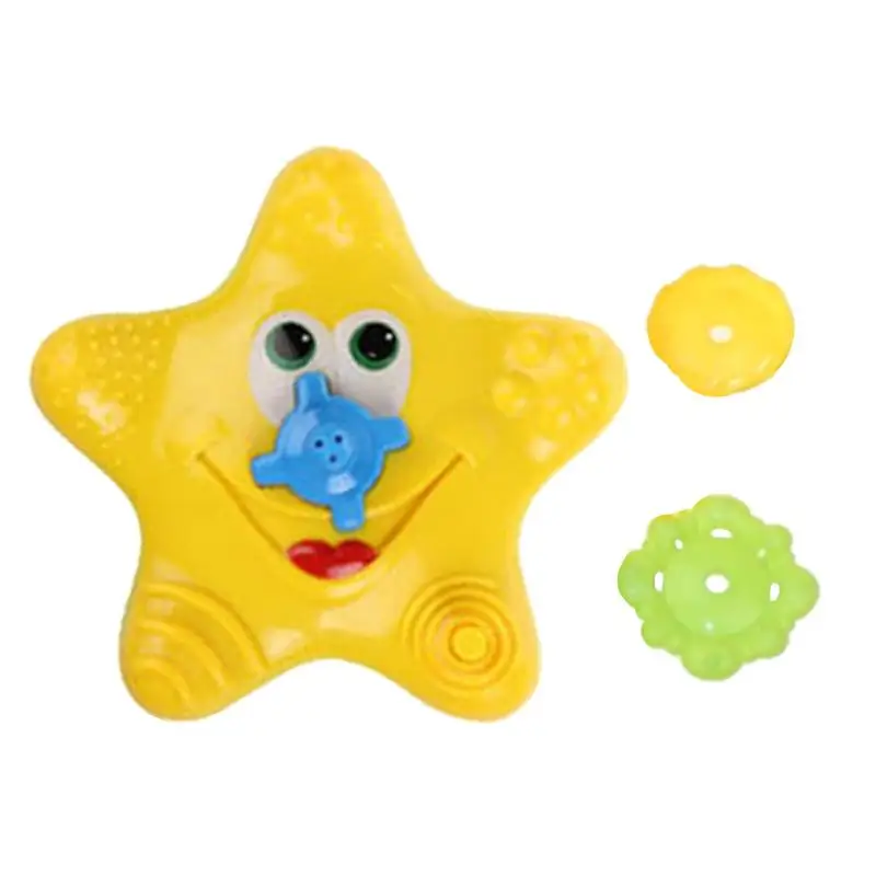 

Spray Bath Toys For Kids Shower Toys Spray Water Toys Bathtub Toys Battery Operated Interactive Game Squirting Starfish Sensory