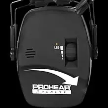 PROHEAR Electronic Shooting Ear Protection Muffs Hearing Protecter Hunting Sound Amplification Earmuffs NRR 23dB for Gun Range