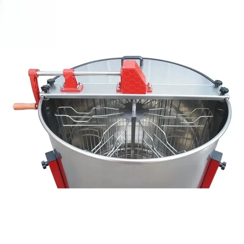 Manual 6 Frames Honey Extractor Centrifuge Machine Beekeeping Tool Honey Centrifugal Separator for Apiary
