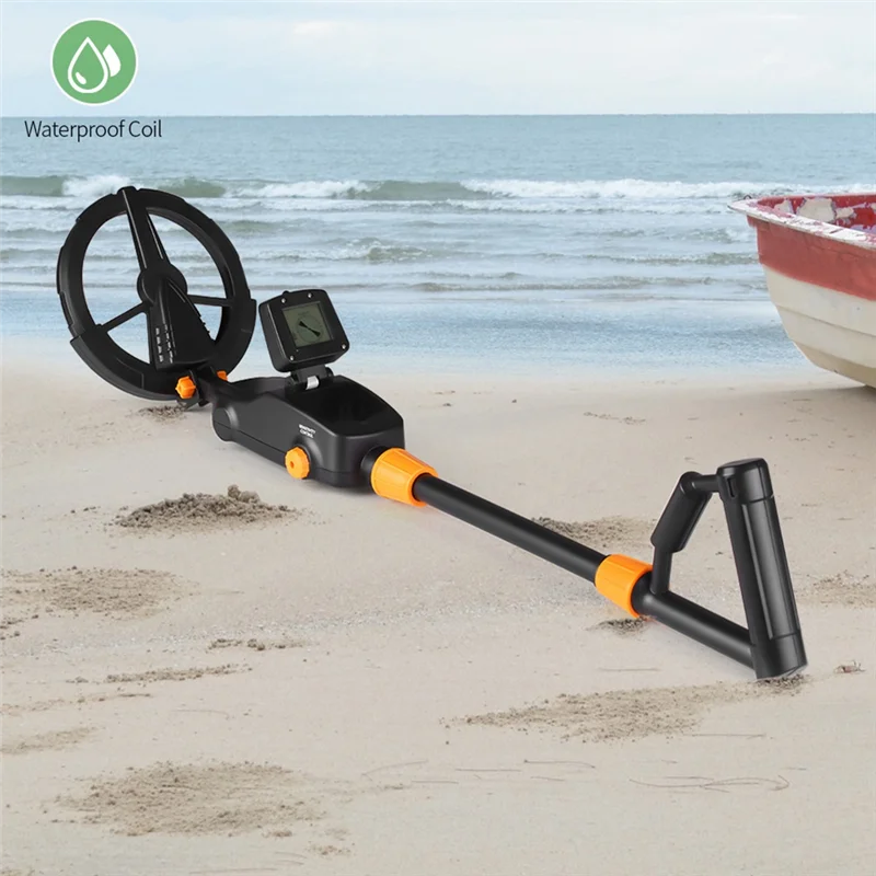 1 Set Underground Metal Detector Gold Detector Treasure Hunter Detecting Pinpointer With Waterproof Search Coil MD1008A-A31R