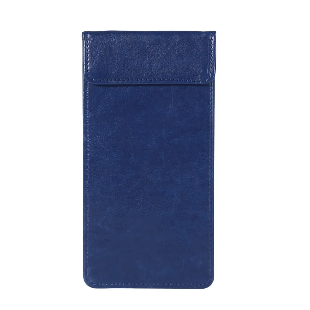 

Portable Magnetic Snap Cash Receipt Folder PU Leather Waterproof Cash Book Bill Organizer Bill Folder Hotel