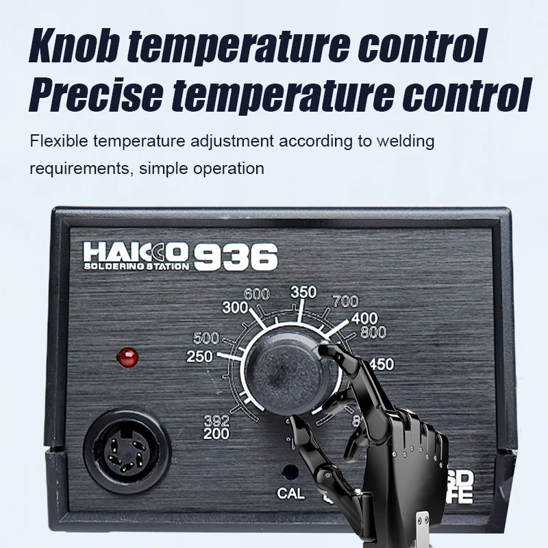 HAKCO936 Soldering Iron Welding Table Set Tool Precise Temperature Control Suitable For Fine Electronic Maintenance