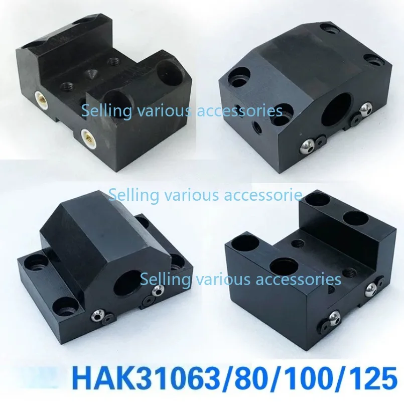 Turret Knife Tower HAK31063/HAK31080/HAK31100 Boring Tool Holder End Square Tool Holder CNC Lathe Turret Tool Block