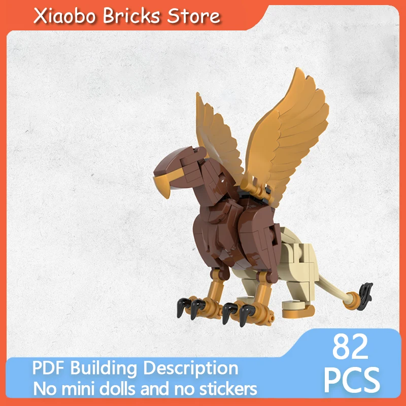 

Ring Movie Castle Animal Model MOC Building Bricks Gryphon Eagle Modular Technology Gifts Holiday Assemble Children Toys Suit
