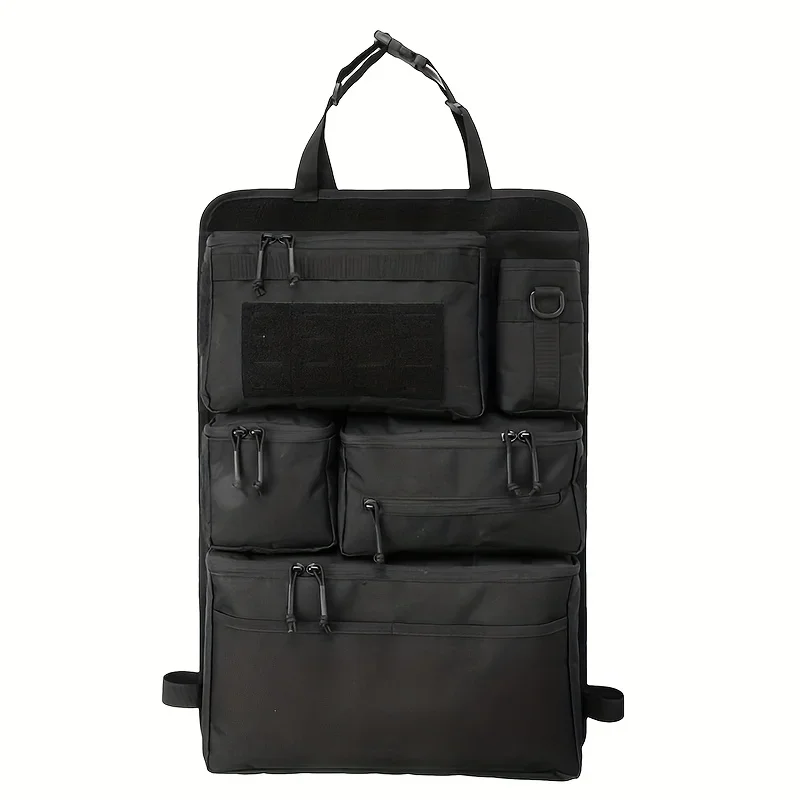 Multifunctionele bagage-organizer en opbergtas, tactische opbergtas voor achterbank in de auto, hangende achterbanktas