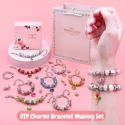 DIY Charms Bracelet Making Set Spacer Beads Pendant Accessories for Bracelet Necklace Jewelry Making Creative Children Gifts New